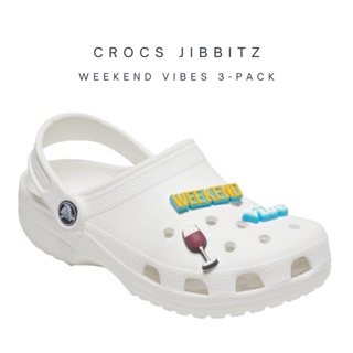 CROCS JIBBITZ WEEKEND VIBES 3-PACK ตุ๊กตาติดรองเท้า 10008629