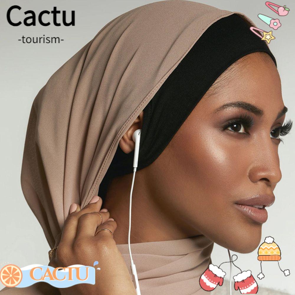 cactu-หมวกผ้าพันคออิสลาม-พร้อมรูหู-สําหรับฮิญาบ