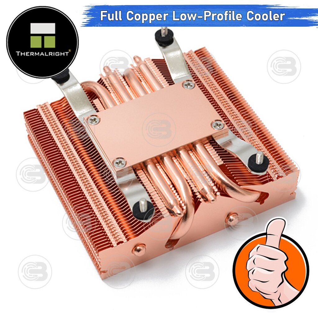 coolblasterthai-thermalright-axp-90r-full-copper-low-profile-cpu-cooler-with-4-heatpipes-for-amd-ประกัน-6-ปี