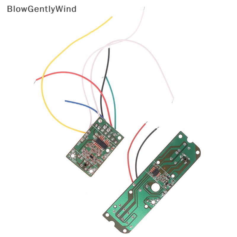 blowgentlywind-4ch-บอร์ดรับส่งสัญญาณ-และส่งสัญญาณ-pcb-27mhz-สําหรับรถบังคับ