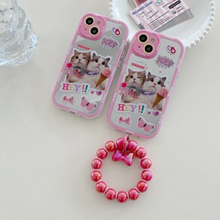 เคสโทรศัพท์มือถือ ป้องกันฝุ่น ลายไอศกรีมน่ารัก สําหรับ Iphone 14 13 Sweet IP 12 11 Pro Max