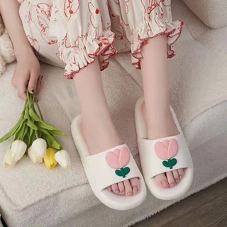 Leosoxs  องเท้าแตะหญิง รองเท้าแตะ ลำลองสำหรับผู้หญิง พื้นรองเท้าหนามาก  สบาย Korean Style High quality คุณภาพสูง B90H2Y2 36Z230909
