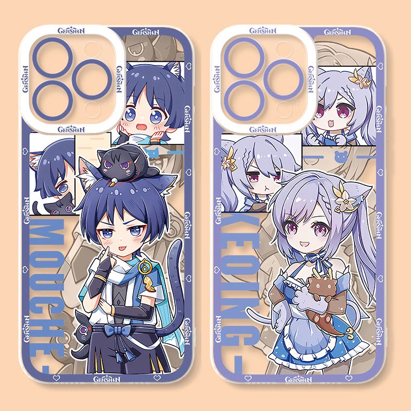 เคสโทรศัพท์มือถือแบบนิ่ม-ใส-ลายเกม-genshin-น่ารัก-สําหรับ-case-xiaomi-11t-12-lite-poco-m5-f5-m4-m3-f4-x3-nfc-f3-redmi-13t-11a-12c-10c-10a-9a-9c-9t-note-12-5g-8-9-9s-10-10s-11s-11-pro