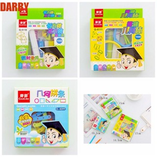 Darby ของเล่นตัวต่อ รูปคณิตศาสตร์ 3D ABS เสริมการเรียนรู้เด็ก DIY