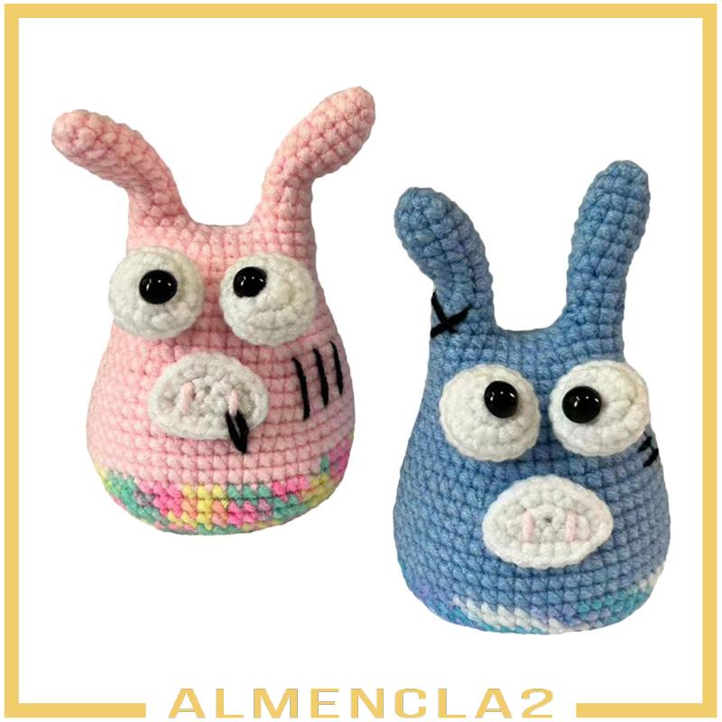 almencla2-ของเล่นถักโครเชต์-รูปสัตว์-หมู-แฮนด์เมด-สําหรับเด็ก-และผู้ใหญ่