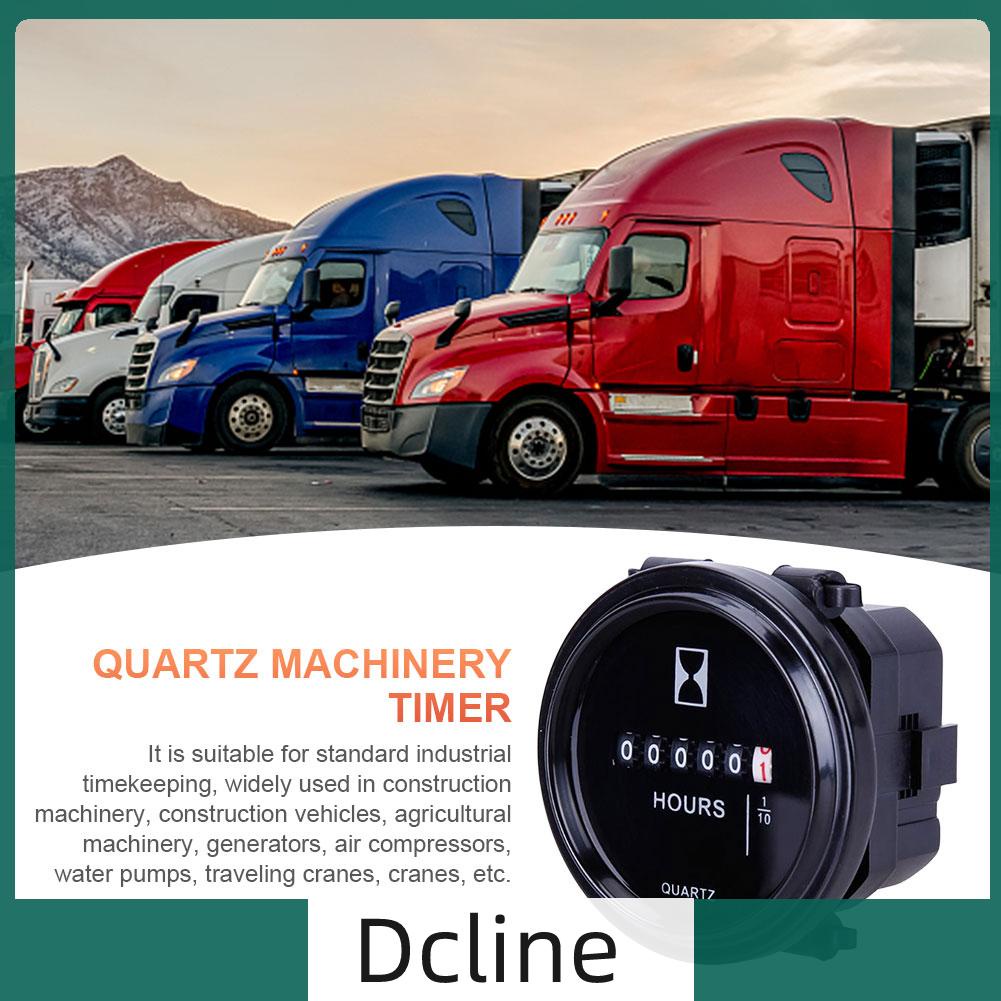 dcline-th-เครื่องวัดชั่วโมงเครื่องยนต์-ทรงกลม-สําหรับรถยนต์-รถบรรทุก