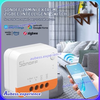 Sonoff Zbmini Extreme L2 Zigbee DIY สมาร์ทโมดูลสวิทช์ 2-Way Zigbee 3.0 สวิทช์ไม่มี Neutral Wire ต้องใช้ Experth