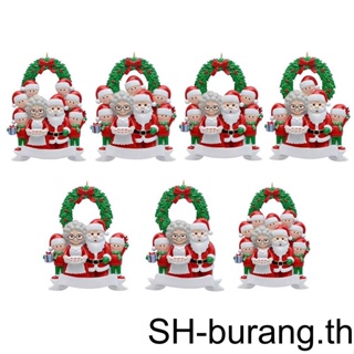 【Buran】จี้ซานตาคลอส สําหรับแขวนตกแต่งต้นคริสต์มาส ในบ้าน นอกบ้าน