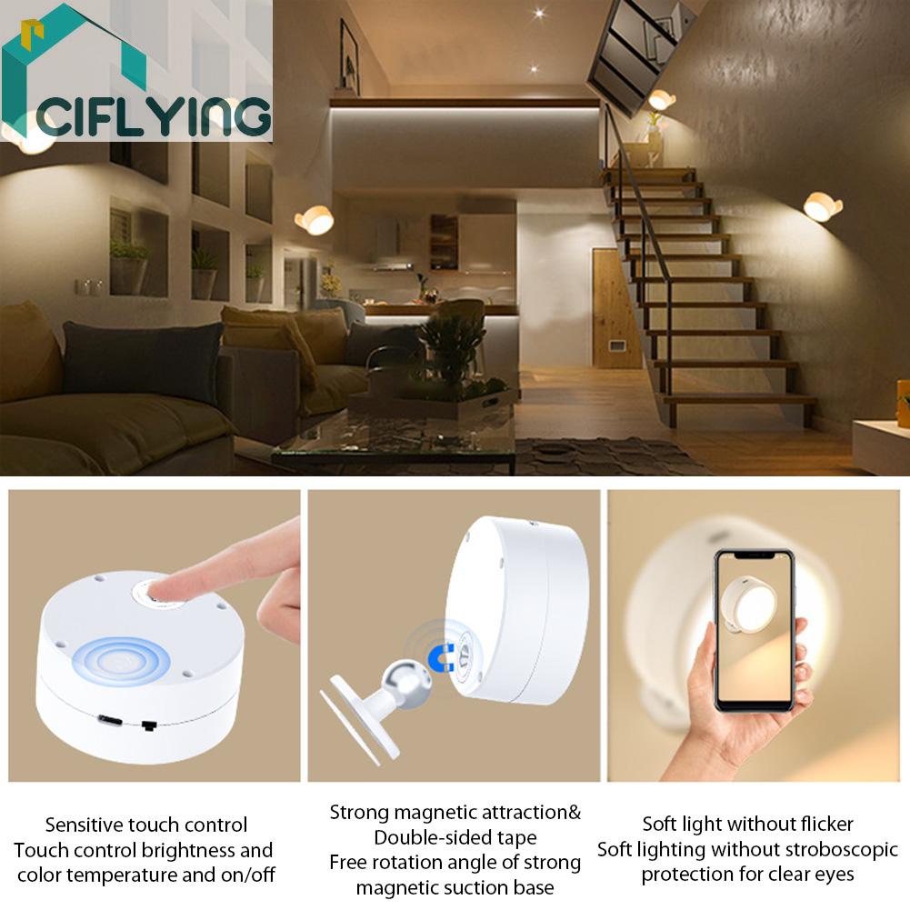ciflys-th-โคมไฟกลางคืน-หรี่แสงได้-หมุนได้-360-องศา-สําหรับอ่านหนังสือ-ข้างเตียง