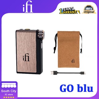 Ifi GO บลู | เครื่องขยายเสียงหูฟังบลูทูธ 5.0 แบบพกพา ถอดรหัส HD พร้อมหูฟัง 4.4 มม. และ 3.5 มม.