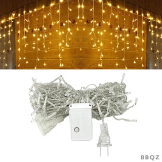 [Bbqz01] สายไฟ LED เสียบปลั๊ก สําหรับตกแต่งสวน เทศกาลคริสต์มาส ห้องนอน