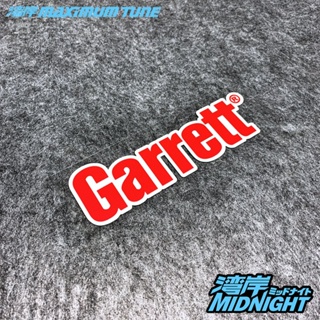 สติกเกอร์สะท้อนแสง ดัดแปลง สําหรับตกแต่งรถยนต์ Garrett Garrett Turbo