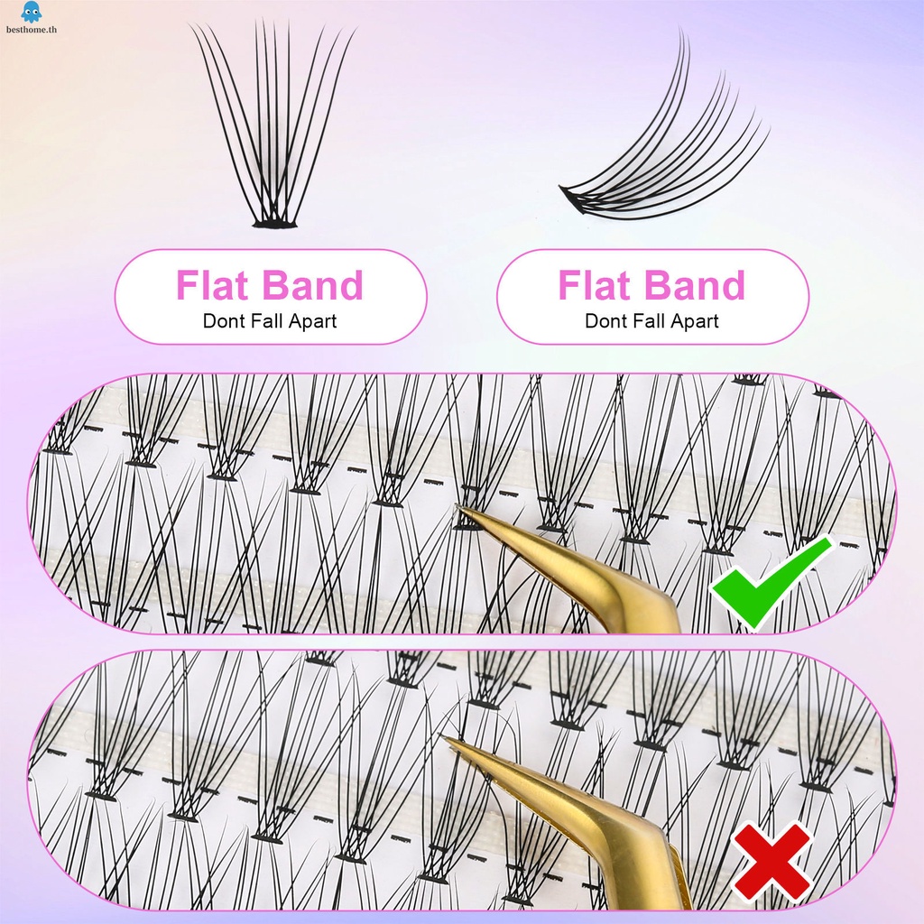 คลัสเตอร์ขนตาปลอม-diy