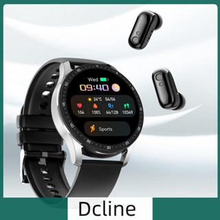 [Dcline.th] สมาร์ทวอทช์ หน้าจอ 1.32 นิ้ว วัดอัตราการเต้นของหัวใจ 2 in 1