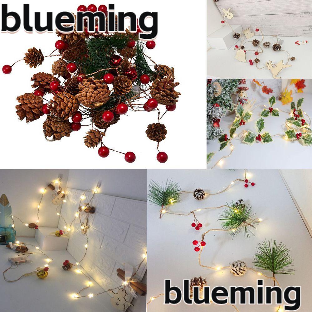 blueming2-โคมไฟ-รูปกรวยสน-แบตเตอรี่-aa-สําหรับตกแต่งปาร์ตี้คริสต์มาส-1-ชิ้น