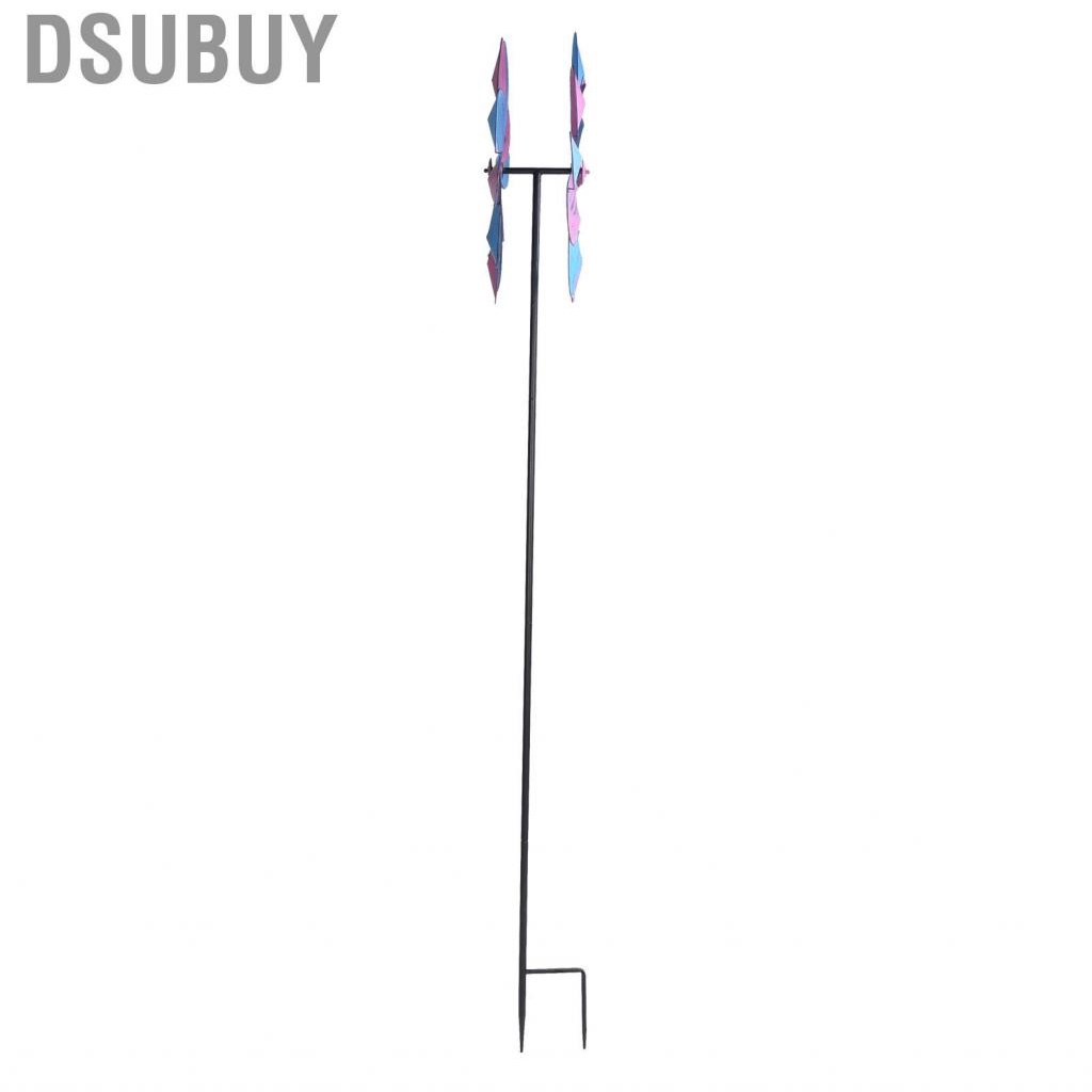 dsubuy-solar-peacock-iron-windmill-lawn-light-outdoor-garden-yard-art-mn