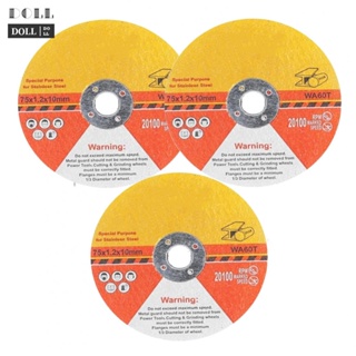 ⭐NEW ⭐Enhanced Work Efficiency Cutting Wheel 3pcs Pack 75mm Diameter for Angle Grinder