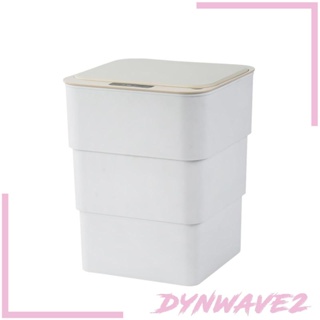 [Dynwave2] ถังขยะไฟฟ้าอัตโนมัติ แบบพับได้ พร้อมฝาปิด 18 ลิตร สําหรับห้องน้ํา ห้องนั่งเล่น ห้องครัว