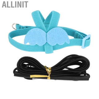 Allinit Bird Harness Rope Leash Flying Training Adjustable with Cute Wings for
