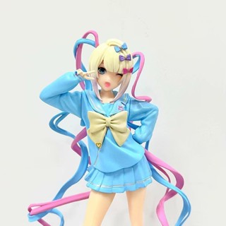 [พร้อมส่ง] ของแท้ ฟิกเกอร์ซอสแองเจิล GSC Anchor Girl Heavy Relying on Two-Dimensional สําหรับตกแต่งบ้าน