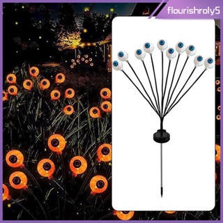 [Flourishroly5] โคมไฟพลังงานแสงอาทิตย์ สําหรับตกแต่งสวน สนามหญ้า ฮาโลวีน