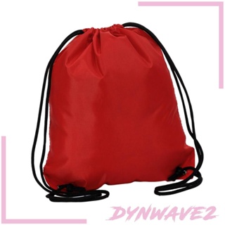 [Dynwave2] กระเป๋าเป้สะพายหลัง PE แบบผูกเชือก สําหรับเด็กผู้ชาย ผู้หญิง เล่นกีฬา เข้ายิม