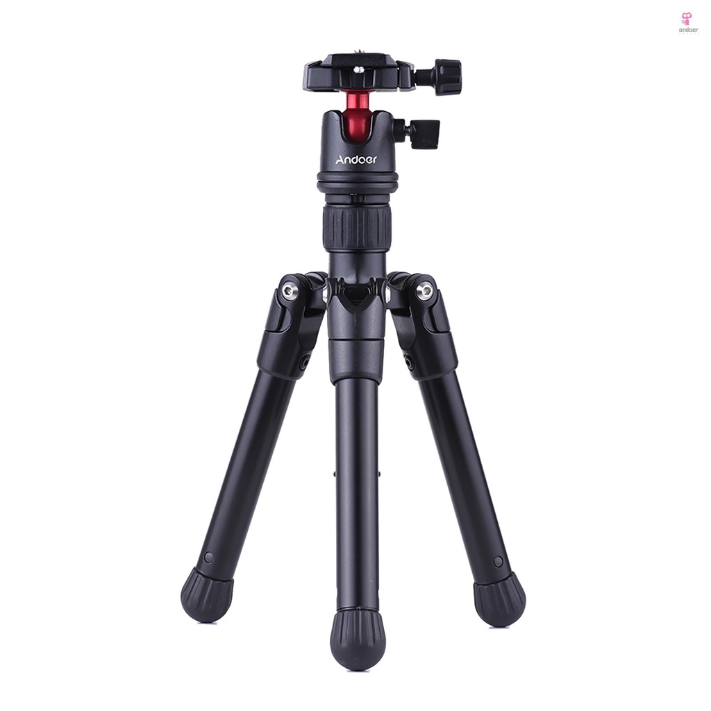 andoer-mini-tabletop-travel-tripod-stand-with-quick-release-plate-for-smartphone-photography