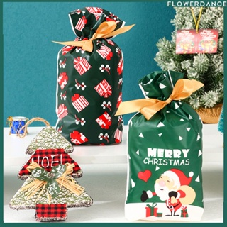 คริสต์มาสผสม Goodie Drawstring กระเป๋า Elk Snowman Candy กระเป๋าตกแต่งคริสต์มาสสำหรับ Home บรรจุภัณฑ์ของขวัญคริสต์มาส Santa Claus ถุงของขวัญ Xmas Party ความต้องการดอกไม้สวัสดีปีใหม่