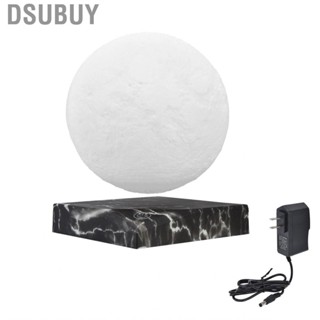 Dsubuy Floating Moon Lamp   Power Transmission Magnetic 3 Color Modes 3D Printing for Office