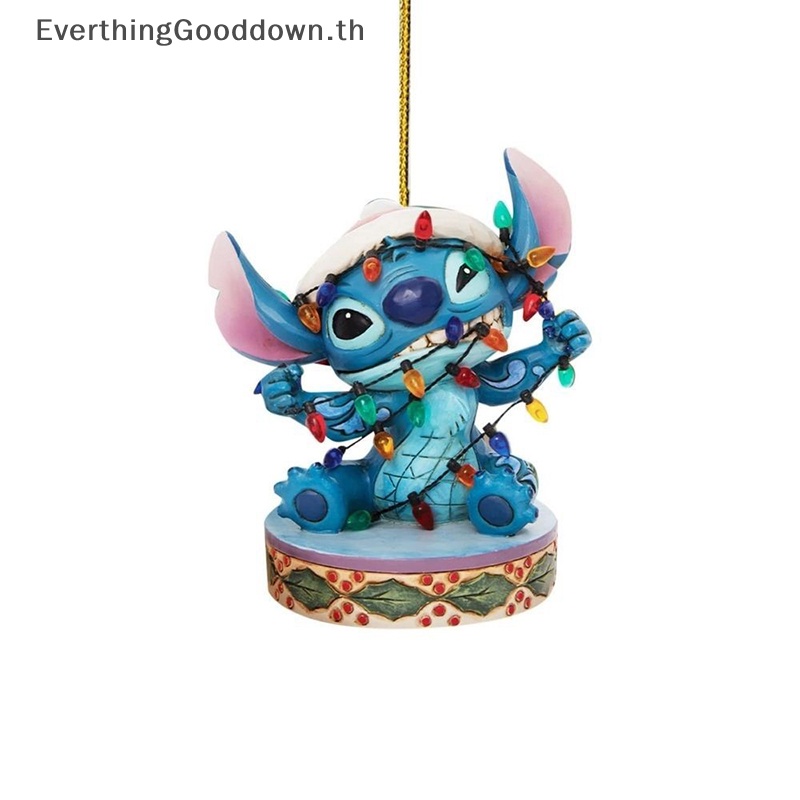 ever-จี้ฟิกเกอร์อะคริลิค-รูปการ์ตูนดิสนีย์-lilo-amp-stitch-สําหรับตกแต่งต้นคริสต์มาส