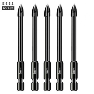 ⭐NEW ⭐Precise and Fast Drilling 6mm Tile Porcelain Drill Bits with Hex Shank Pack of 5