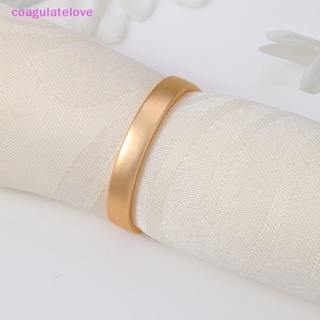Coagulatelove 1 โลหะผสม ระดับไฮเอนด์ บูติก แหวนผ้าเช็ดปาก ครึ่งวงกลม ตัวอักษร D หัวเข็มขัดผ้าเช็ดปาก โลหะ เรียบง่าย [ขายดี]