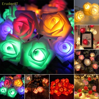 [ErudentT] สายไฟ LED รูปช่อดอกกุหลาบ นางฟ้า สําหรับตกแต่งช่อดอกไม้ งานแต่งงาน [ใหม่]