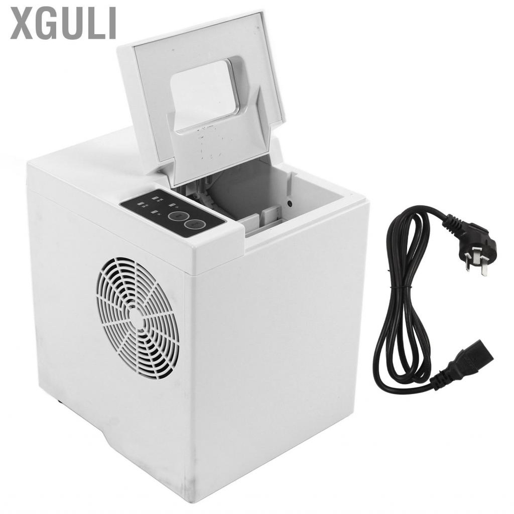 Xguli Mini Electric Ice Maker Control Panel Clear Indicator Light Small