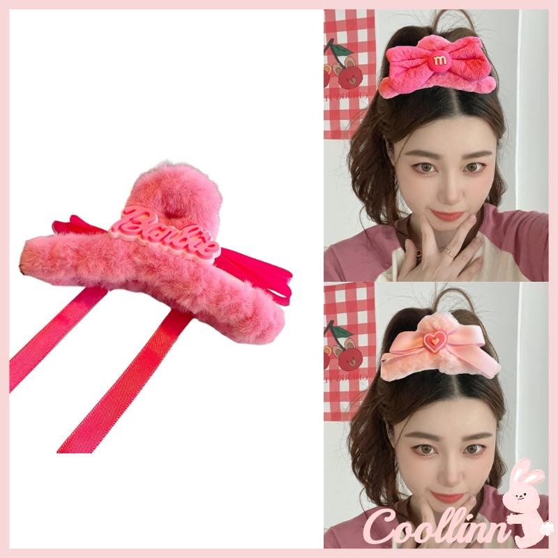 coo-กิ๊บติดผม-y2k-น่ารัก-สีชมพู-เครื่องประดับ-สําหรับผู้หญิง
