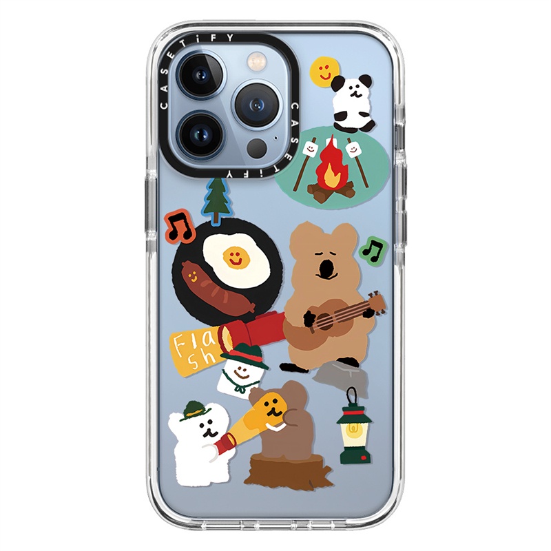 เคสโทรศัพท์มือถือ-tpu-ลายหมีพลับ-สองสี-สําหรับ-iphone-13-12-promax-xs-13-promax-78-plus-14-promax-7-8-15-pro-15-promax