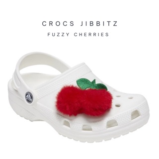 CROCS JIBBITZ FUZZY CHERRIES ตุ๊กตาติดรองเท้า 10011754