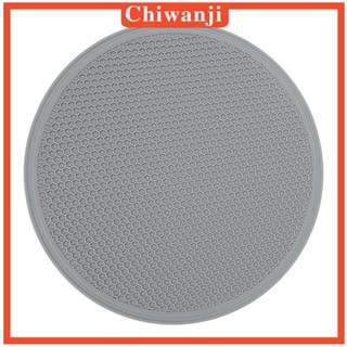 [Chiwanji] แผ่นซิลิโคน ไม่เหนียวติด สําหรับรองหม้อ กระทะ