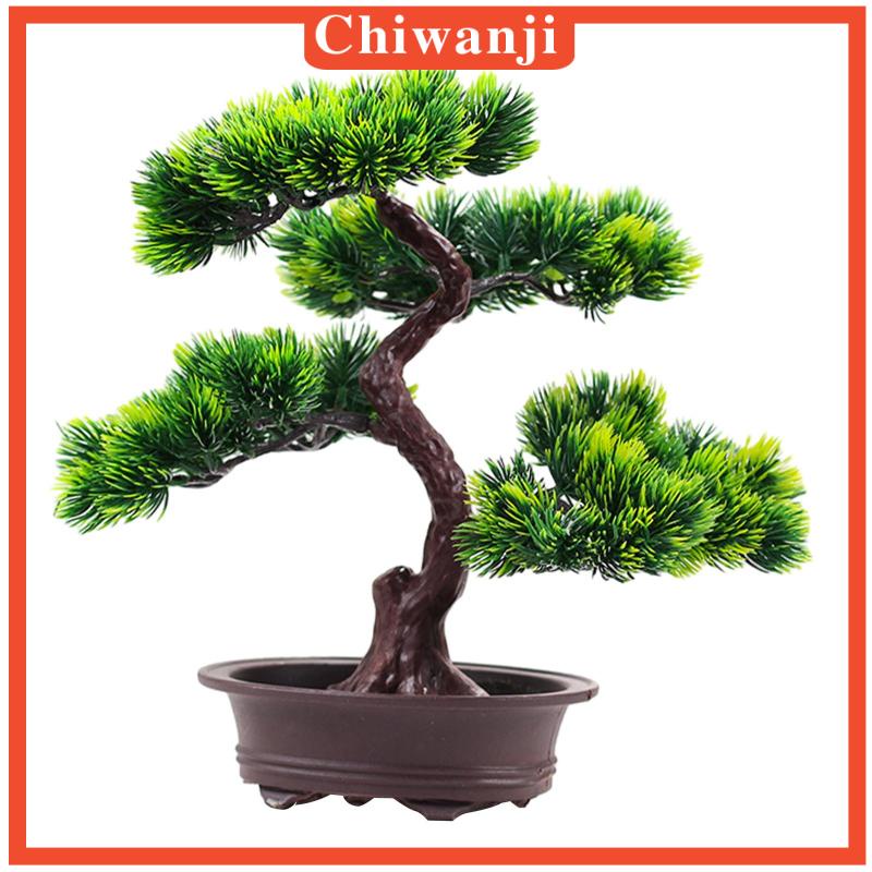 chiwanji-ต้นบอนไซจําลอง-เหมือนจริง-สีเขียว-สําหรับตกแต่งบ้าน-ห้องนอน