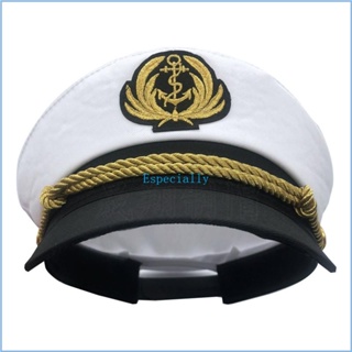 Esp หมวกกัปตันเรือยอร์ช หมวกเรือยอร์ช หมวกกัปตัน หมวกทะเล อุปกรณ์เสริมเครื่องแต่งกาย สําหรับผู้ชาย