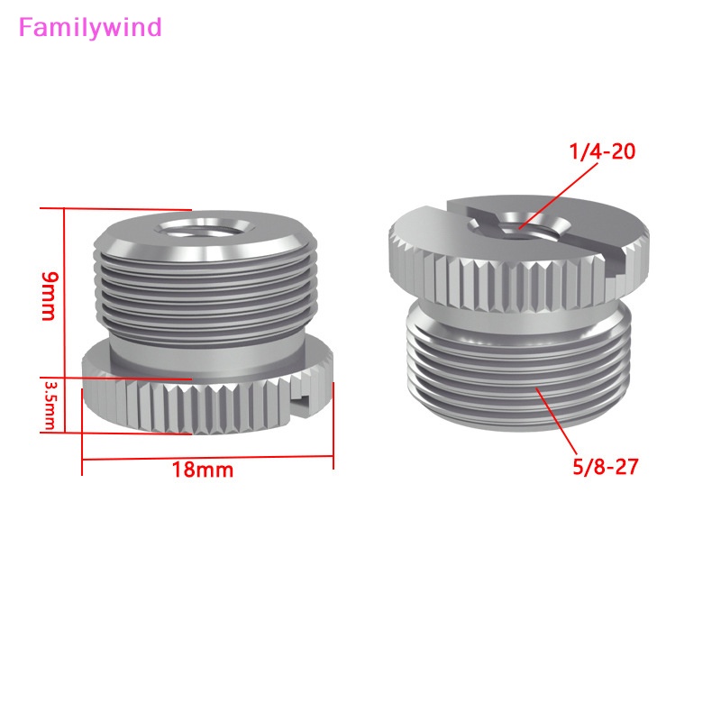 familywind-gt-สกรูแปลงขาตั้งไมโครโฟน-อะลูมิเนียมอัลลอย-5-8-5-8-27-เป็น-1-4-3-8-สําหรับไมโครโฟน