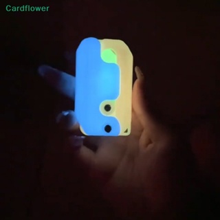 &lt;Cardflower&gt; ของเล่นคลายเครียด แครอทเรืองแสง 3D 3D พลาสติก ขนาดเล็ก สําหรับเด็ก ลดราคา