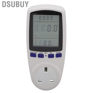 Dsubuy Power Meter Socket   Light Portable Electricity Analyzer for Measurement Home