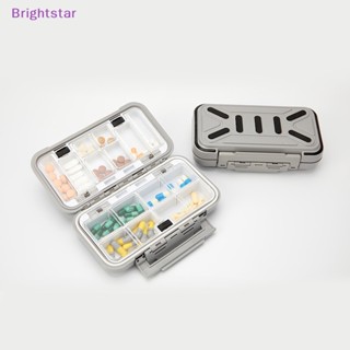 Brightstar กล่องเก็บยา แบบพกพา สําหรับเดินทาง