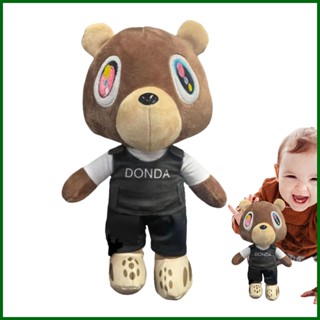 ตุ๊กตาหมี Kanye Same Bear น่ารัก แบบนิ่ม ขนาด 26 ซม. สําหรับตกแต่งคริสต์มาส