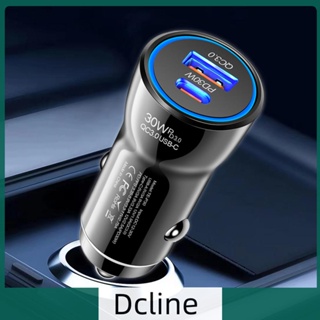 [Dcline.th] อุปกรณ์ชาร์จโทรศัพท์มือถือ PD 30W ป้องกันหลายชั้น สําหรับ iPhone Vivo Samsung