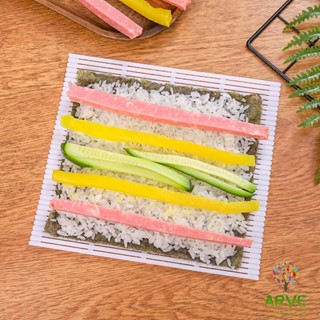 ARVE DIY แผ่นม้วนซูชิ แผ่นพลาสติกสำหรับทำซูชิ Sushi mat