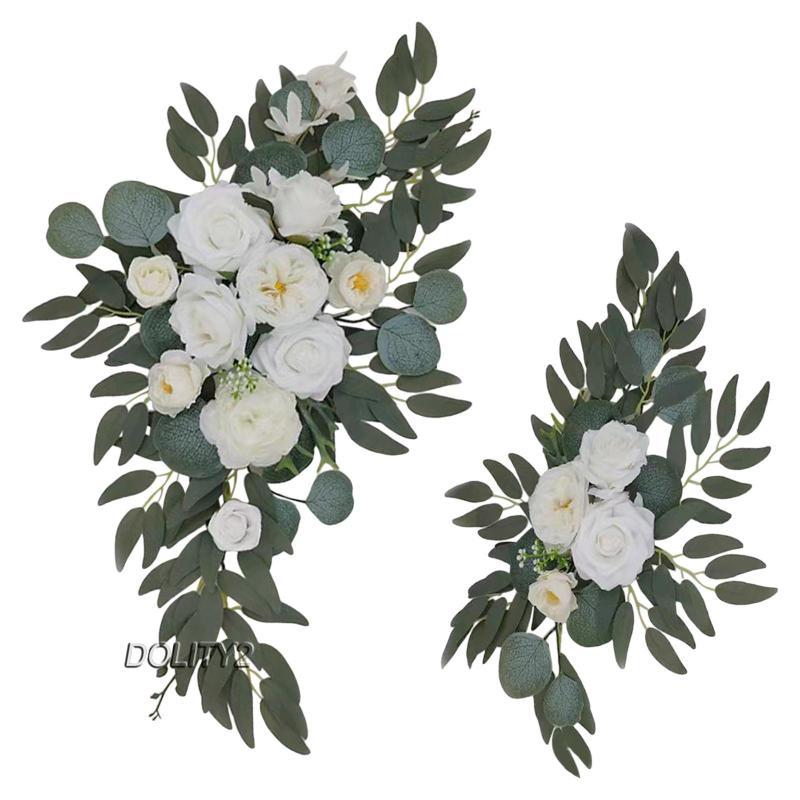 dolity2-ดอกไม้ประดิษฐ์-สีขาว-สําหรับตกแต่งฉากหลัง-พิธีกรรม-2-ชิ้น