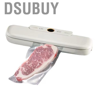Dsubuy Vacuum Sealer Portable Strong Suction 1 Button Sealing Machine for Home Business CN Plug 220V