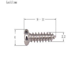 New Arrival~Guitar Tuner Screw 2.2x11mm 50pcs Acoustic Guitar Banjo Tuning Pegs Brand New